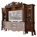 Dresden Entertainment Center, Cherry Oak Finish Acme