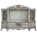 Dresden Entertainment Center, Vintage Bone White Finish Acme
