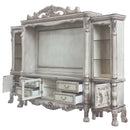 Dresden Entertainment Center, Vintage Bone White Finish Acme