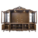 Latisha Entertainment Center, Antique Oak Finish Acme