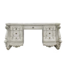 Versailles Vanity Desk, Bone White Finish Acme