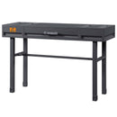 Cargo Vanity Desk, Gunmetal Finish Acme