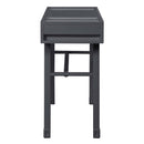 Cargo Vanity Desk, Gunmetal Finish Acme