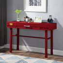 Cargo Vanity Desk, Red Finish Acme