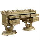 Bernadette Vanity Desk, Gold Finish Acme