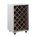 Raini Wine Cabinet, Aluminum Acme