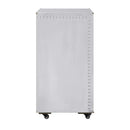 Raini Wine Cabinet, Aluminum Acme