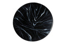 Almack Marbled Resin Coffee Table, Black