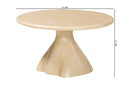 Almack Marbled Resin Coffee Table, Cream