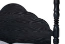 Jenny Four Poster Platform Bed, Black