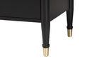 Danny Four Poster Platform Bed Sets, Black