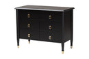 Danny Four Poster Platform Bed Sets, Black