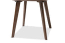 Primrose Dark Walnut Wood End Table Baxton