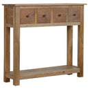 4 Drawer Country Console Table