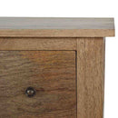 4 Drawer Country Console Table