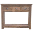 3 Drawer Hallway Console Table