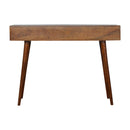 3 Drawer Assorted Chestnut Console Table