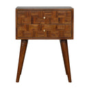 Varied Chestnut Nightstand