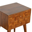 Varied Chestnut Nightstand