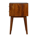Varied Chestnut Nightstand