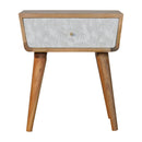 White Trape Nightstand