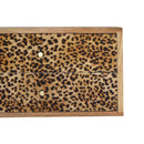 Wall Leopard Print Nightstand