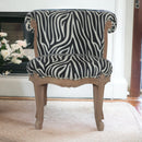 Zebra Print Chair