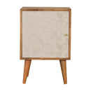 Acadia White Door Nightstand