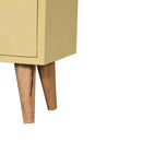 Yellow Hand Painted Nightstand
