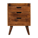 Chestnut Gallery Back Nightstand