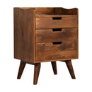 Chestnut Gallery Back Nightstand