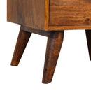 Chestnut Gallery Back Nightstand