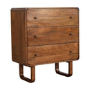 U-Curved Chestnut Chest