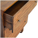 U-Curved Chestnut Chest