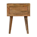 Bone Inlay Scandi nightstand