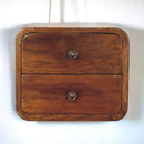 Floating Mini Chestnut nightstand Artisan