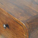 Floating Mini Chestnut nightstand Artisan