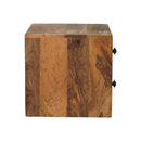 Solis 2-Drawer Oak-ish Wall Mounted Nightstand Artisan
