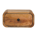 Avora Mini Wall-Mounted Oak-ish 1 Drawer Nightstand Artisan