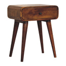 Avora Chestnut Nightstand with 1 drawer Artisan