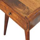 Avora Chestnut Nightstand with 1 drawer Artisan