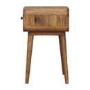 Avora Mini Oak-ish Nightstand with 1 drawer Artisan