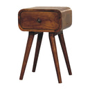 Avora Mini Chestnut Nightstand with 1 drawer Artisan