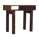 Tula 1 Drawer Chestnut Writing Desk