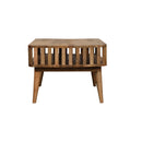 Slatted Oak-ish Coffee Table Artisan