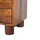 Tula 2 Drawer Chestnut Nightstand Artisan