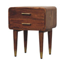 Astor 2-Drawer Nightstand Artisan