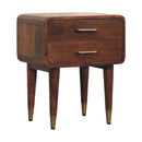 Astor 2-Drawer Nightstand Artisan