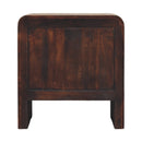 Copenhagen 2-Drawer Nightstand in Smoked Oak Artisan