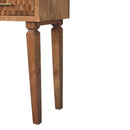 Arno Console Table in Golden Teak Artisan